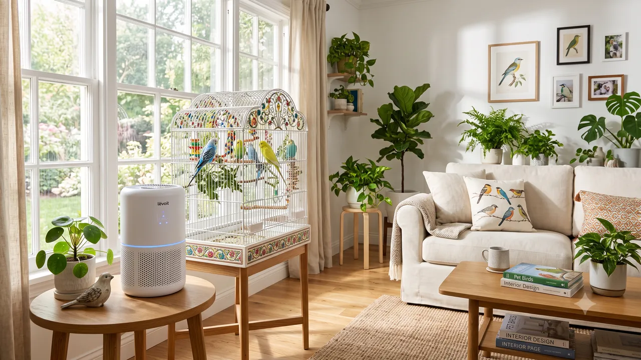 Air Purifier Safety for Pet Birds: Why Parrots, Canaries, and Finches Need Extra Protection