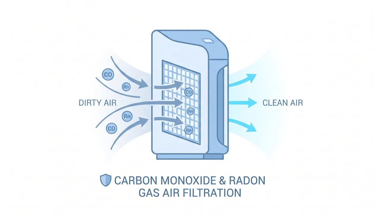 Can an Air Purifier Remove Carbon Monoxide or Radon? The Critical Safety Answer