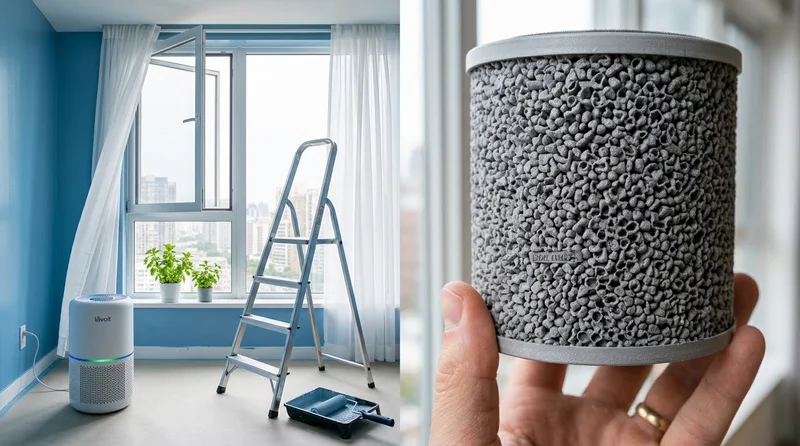 Activated carbon filter cartridge