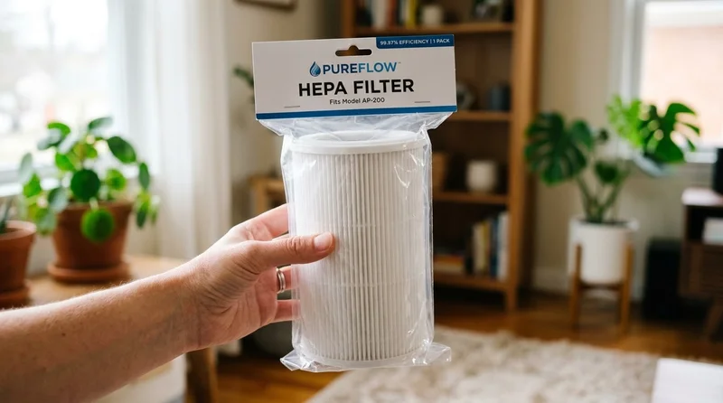 Filter delivery box at the doorstep