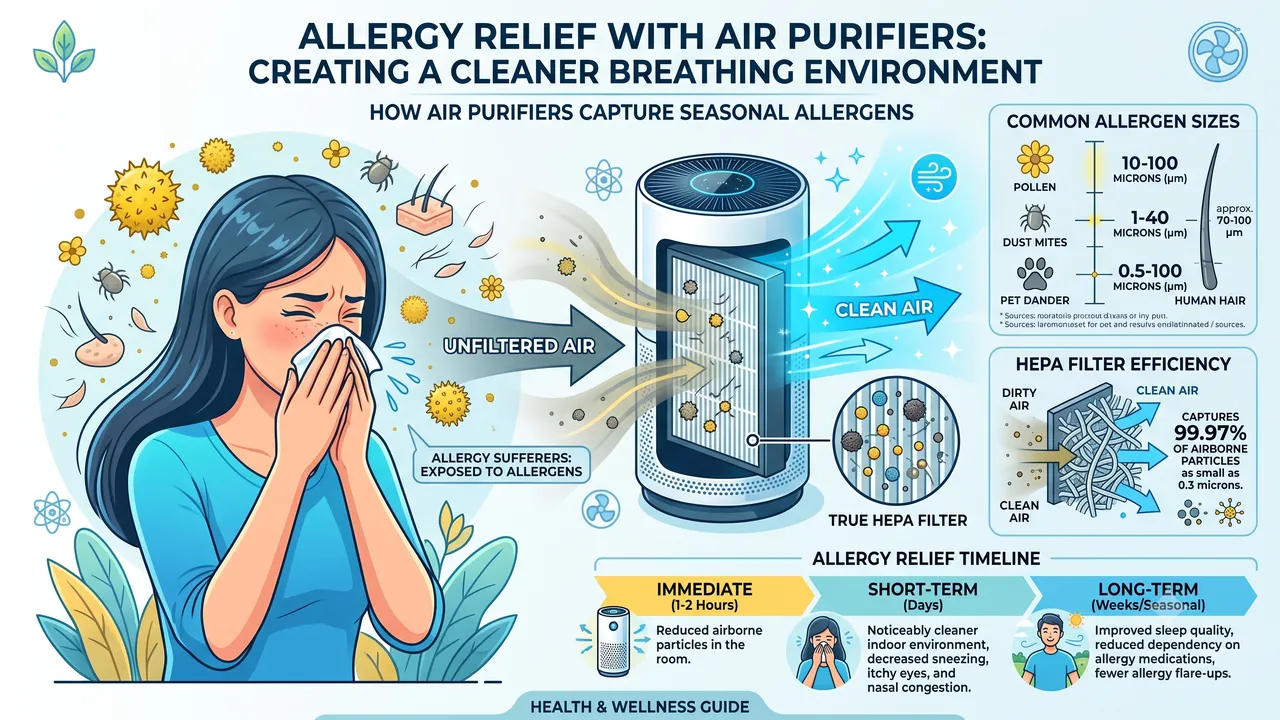Seasonal Allergy Survival Guide: Air Purifier Settings and Strategies for Every Pollen Season