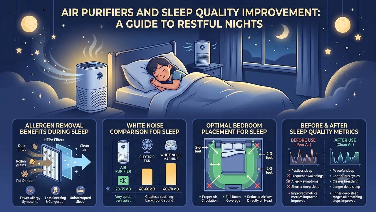 Air Purifier and Sleep Quality: The Science Behind Cleaner Air and Better Rest