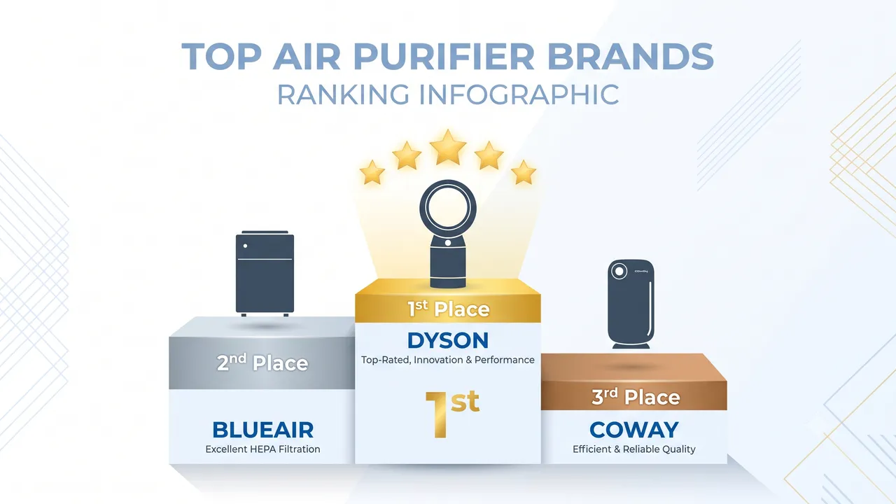 Best Air Purifier Brands of 2026: Ranked by Performance, Reliability, and Value