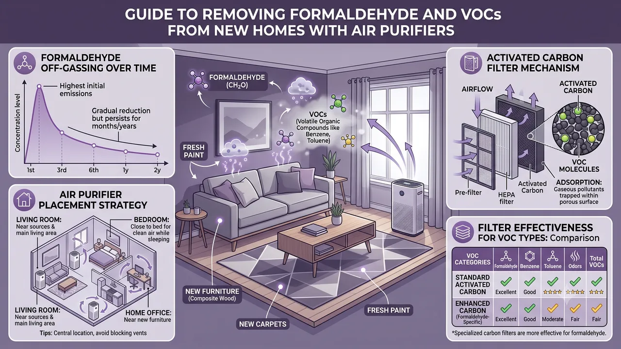 Best Air Purifier for Formaldehyde and VOCs 2026: Complete Buyer's Guide