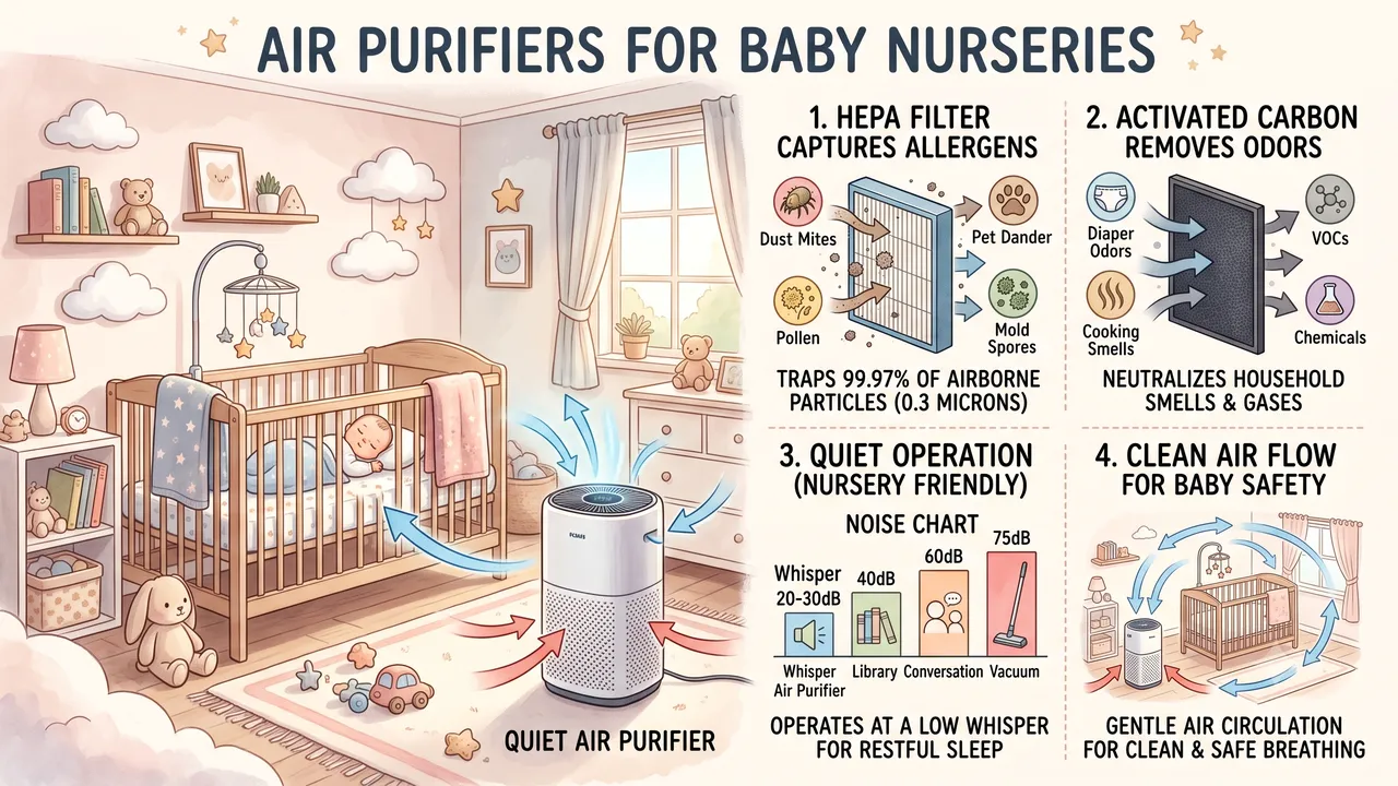 Best Air Purifier for Baby Nursery 2026