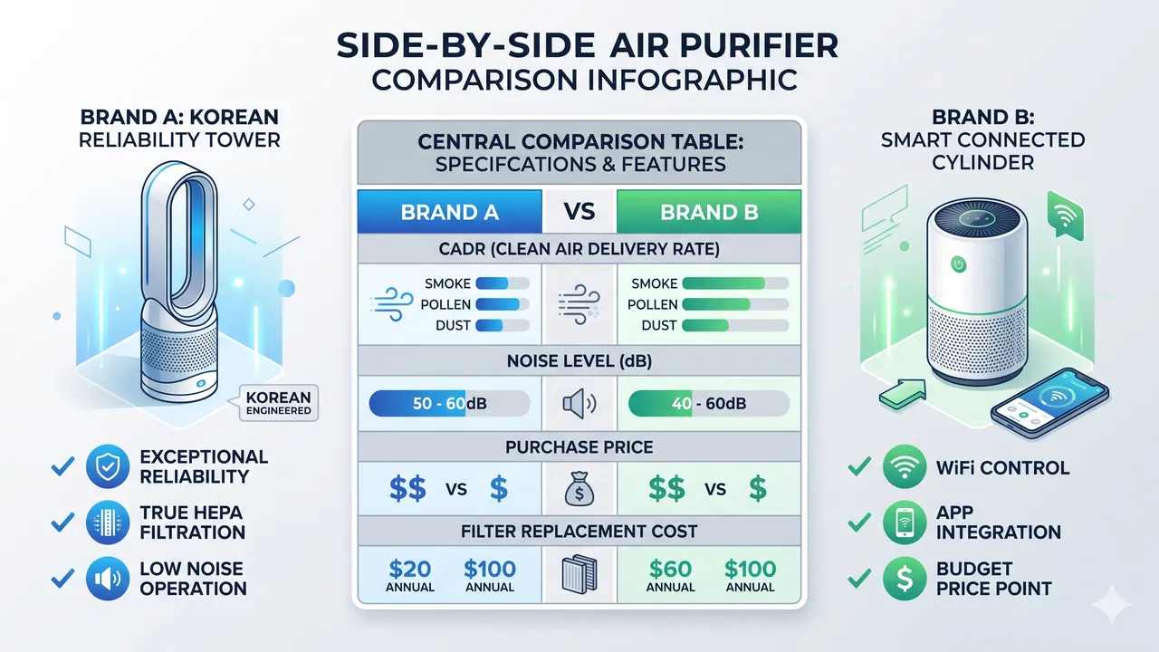 Coway vs Levoit Air Purifiers: Which Brand Is Right for Your Home in 2026?