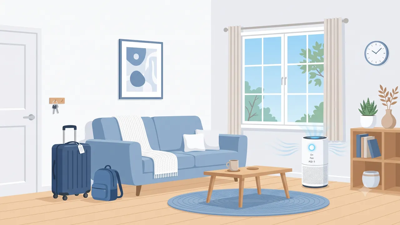 Should You Leave Your Air Purifier On While on Vacation? Energy, Safety, and Air Quality Considerations