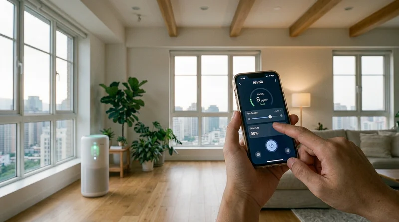 Levoit Core 600S in a large living room
