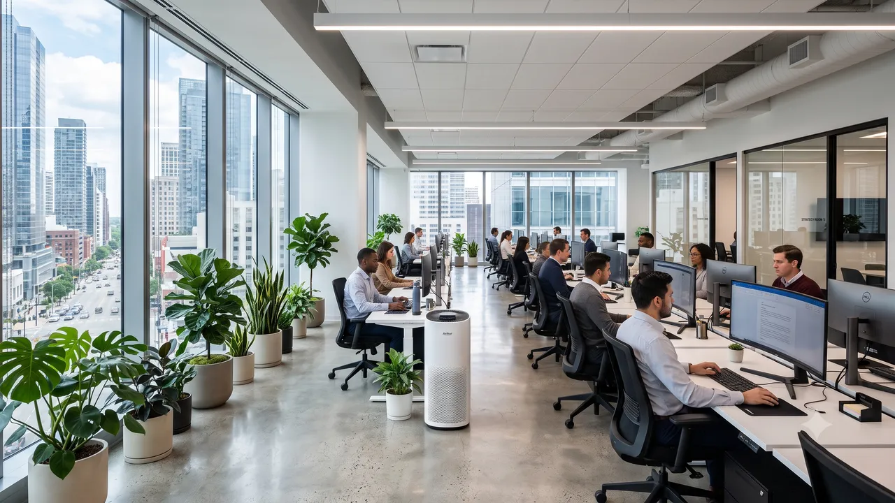 Air Purifier for Open-Plan Offices: Solutions for Coworking Spaces and Cubicle Farms