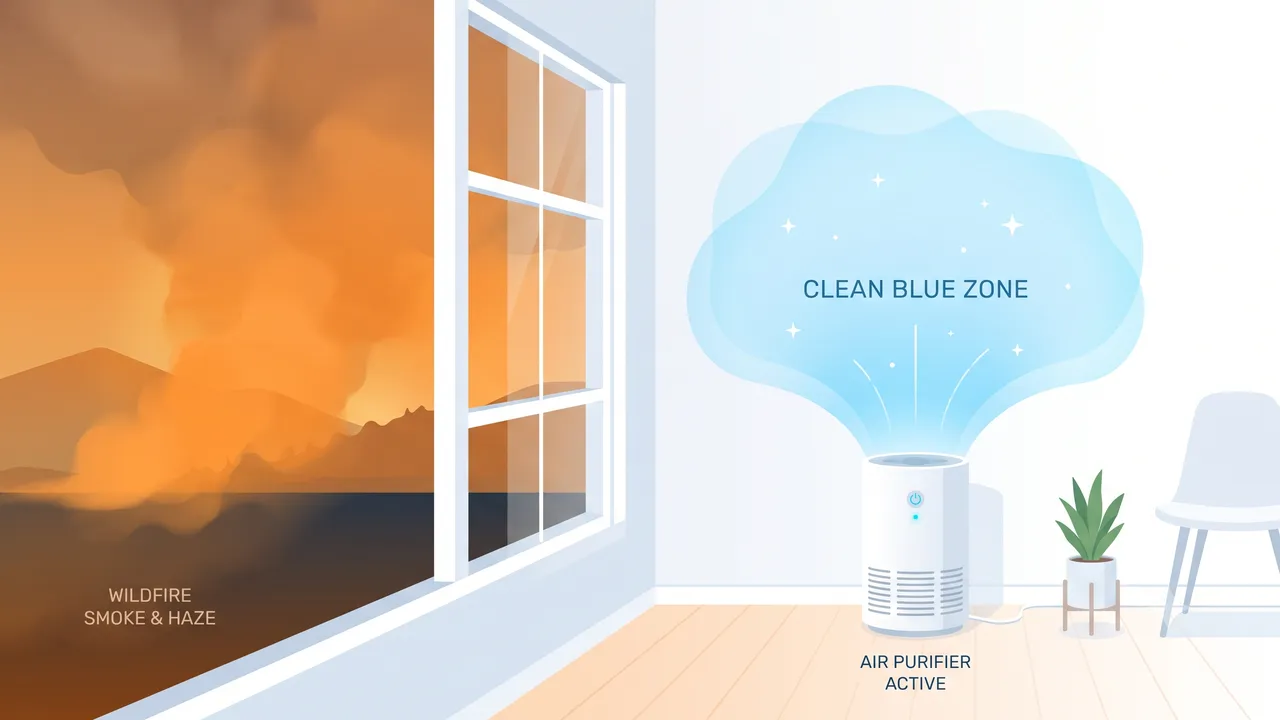 Wildfire Smoke and Air Purifiers: What Actually Works (Based on EPA Guidelines)