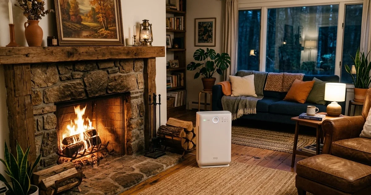 Air Purifier for Fireplace Smoke: Wood, Pellet & Gas