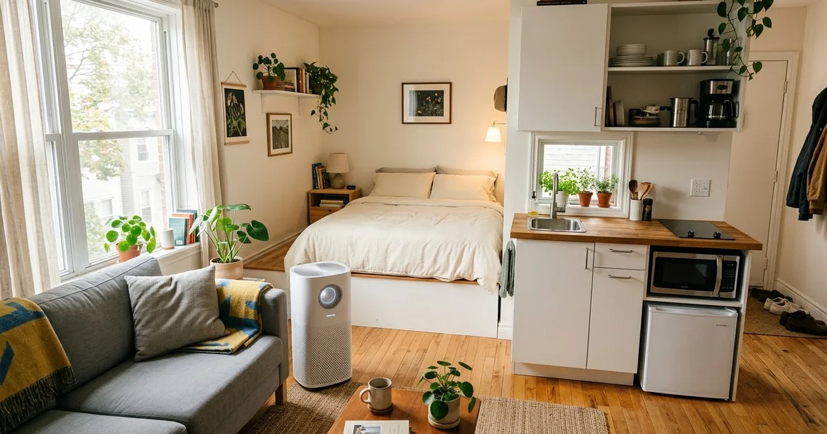 Best Air Purifier for a Studio Apartment: Small Space, Big Impact