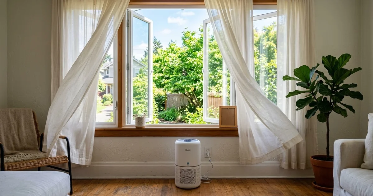 Should I Run My Air Purifier With Windows Open? The Honest Answer