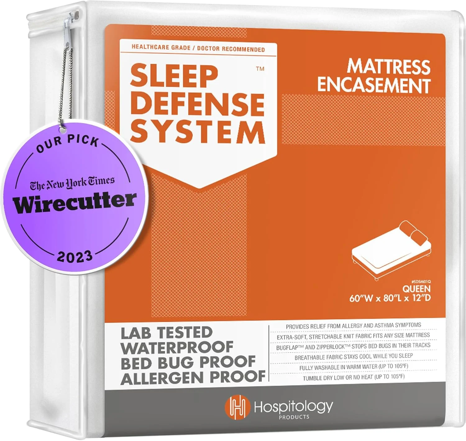 Allergen-Proof Mattress Encasement