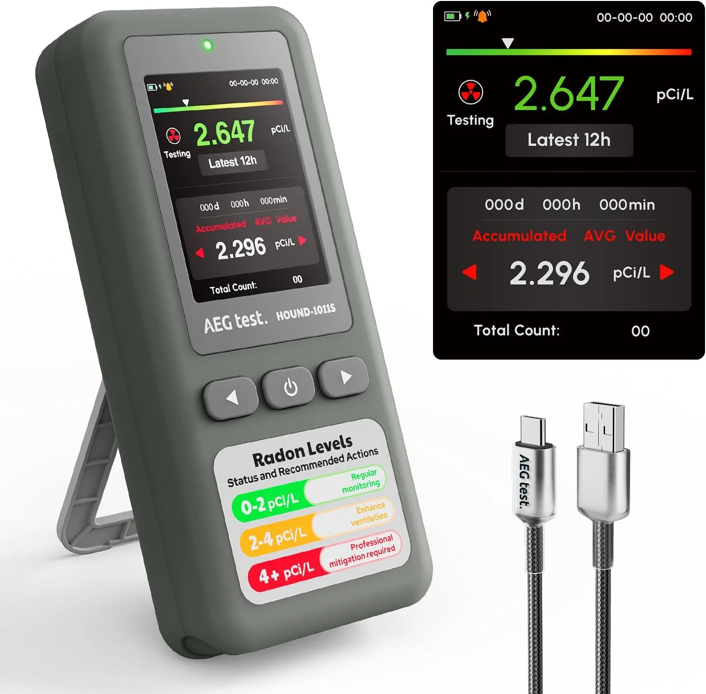 Radon Test Kit (First Alert)